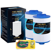 POOLPURE 5CH-35 front view showing cartridge shape and label, for easy identification
