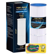 POOLPURE front view showing cartridge and packaging for easy identification