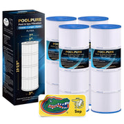 POOLPURE cartridge front packaging showing model and benefits