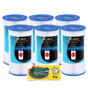 POOLPURE front packaging showing replacement filter and benefits