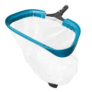 POOLWHALE front view showing large-capacity skimmer, faster debris removal