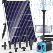 POPOSOAP solar panel front view showing durable frame and tempered glass for long life