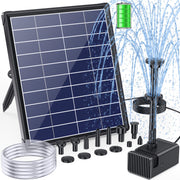 POPOSOAP solar panel front view showing power and compactness