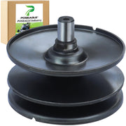 POSEAGLE front view of pulley showing overall shape and fit benefit