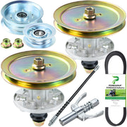 POSEAGLE front view of spindle assembly showing clean fit and durability