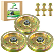 POSEAGLE front view of 3-pack idler pulleys showing ready-to-install parts and fit
