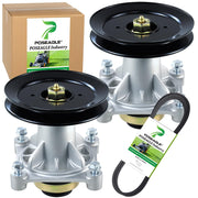 POSEAGLE front packaging showing two mandrel assemblies and included belt for quick identification and purchase
