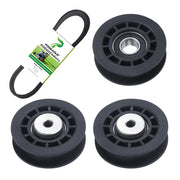 POSEAGLE kit front view showing pulleys and belt for reliable replacement
