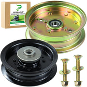 POSEAGLE front view packaged pulleys shows durable replacements and ease of swap