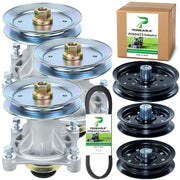 POSEAGLE front view of spindle assembly showing fit and finish for easy replacement
