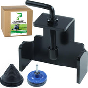 POSEAGLE front view of toolset showing blade holder and accessories for safer maintenance