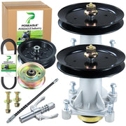 POSEAGLE front spindle assembly showing replacement fit and durable construction