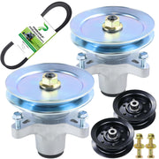 POSEAGLE spindle assembly front view showing fit and strength