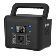 powkey front view of compact unit showing portability and quick access ports