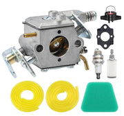 Powtol carburetor front view showing mounting points for accurate fit