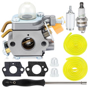 Powtol carburetor front view showing intake and throttle for clear fit verification