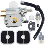 Powtol carburetor front view showing clean ports and durable construction benefit reliability