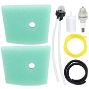 Powtol kit front packaging showing included tune-up parts and fitment information