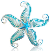 POXOHO front view of starfish showing light-blue finish and coastal appeal
