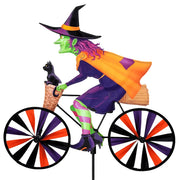 Premier Kites witch spinner front view showing vivid colors and festive impact