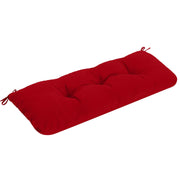 PRIMEPATIO bench cushion front view shows clean lines and comfort
