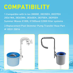 PROSOCOOL smooth hose ends detail for easy clamp sealing and leak reduction