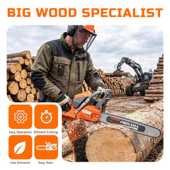 PROYAMA 18-inch and 22-inch guide bars offering versatile cutting options
