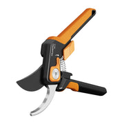 PrunePro front view showing bright orange handles and durable blade for easy locating