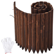 PULIJIAJU front view of three-panel pack showing complete fence and benefit of easy coverage
