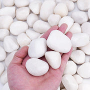 Pulovin front packaging showing weight and polished white stones for easy selection