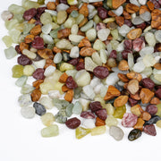 Pulovin front packaging showing 2.5 lb bag and polished pebbles for stylish decor
