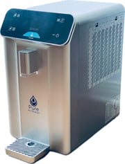 Pure AirWater A10 front view showing sleek appliance and countertop benefit