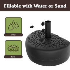 Pure Garden underside carry handle for easier transport and positioning
