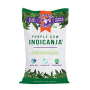 Purple Cow Organics IndiCanja front bag showing label and benefits