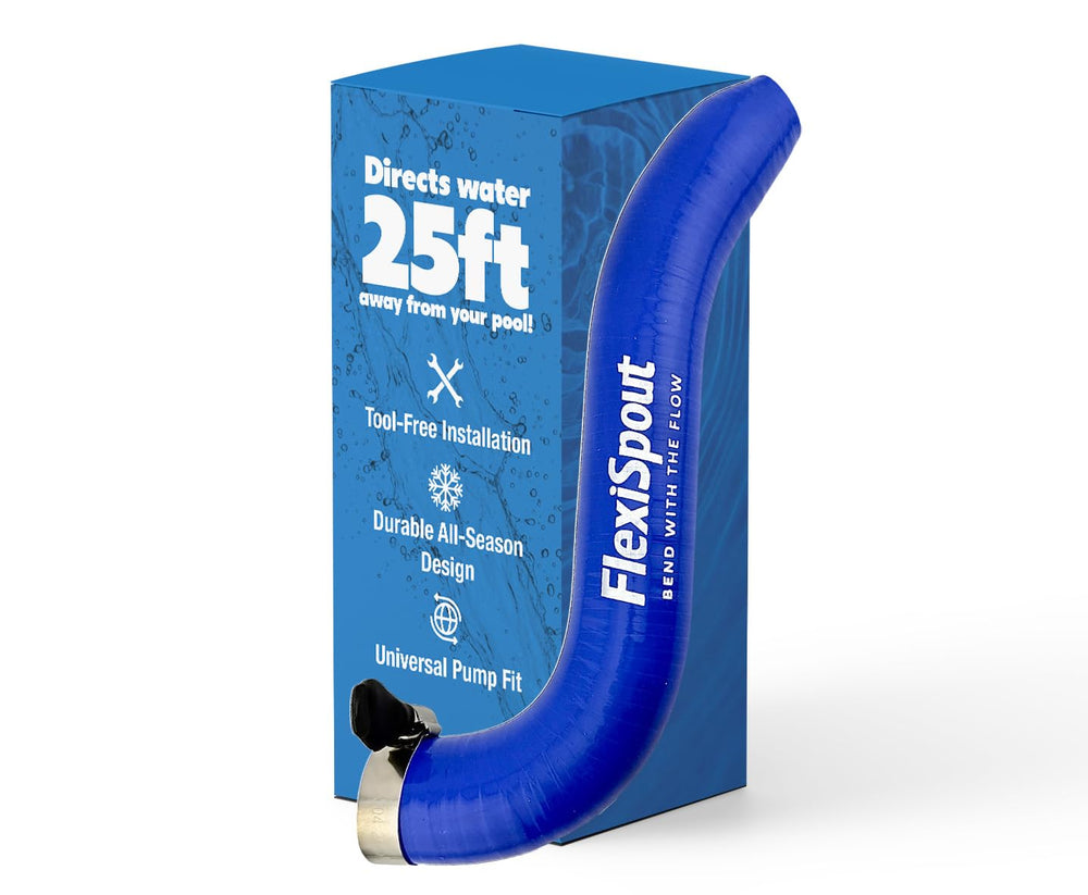 Push Industries FlexiSpout front view showing robust nozzle and stable shape benefit