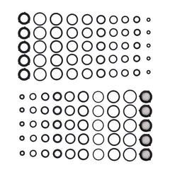 PWACCS front packaging showing 100-piece o-ring kit and organization benefit