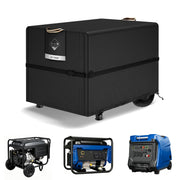 QH.HOME front view cover on generator showing full protective fit