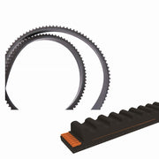 QIJIA belt front view showing full 43 3/4" length and fit benefit