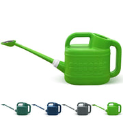 Qilebi front view of the 2 gallon watering can showing durable build and capacity