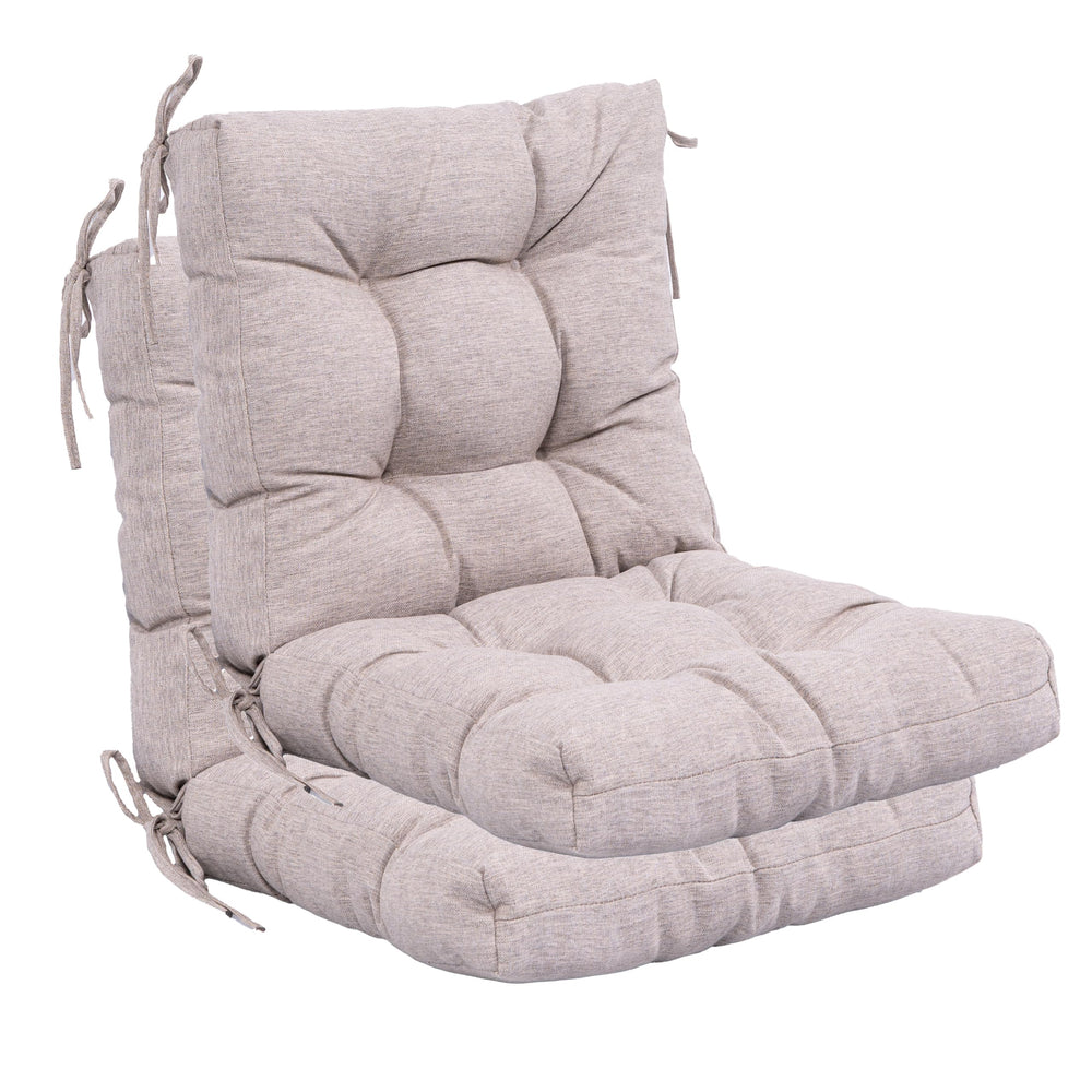 QILLOWAY front view pair showing coordinated patio set and comfort