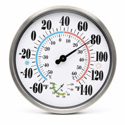 QTengCX front view large 12-inch dial for easy long-distance reading