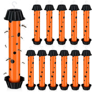 Qualirey front packaging showing 12 sticky fly traps and hooks for quick deployment