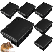Qualirey front view of rat station showing robust design and secure baiting