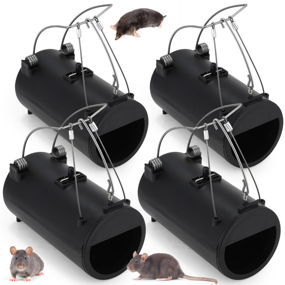 Qualirey front view showing four traps and compact placement benefit