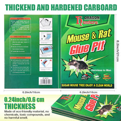 Qualirey adhesive close-up revealing strong sticky texture for reliable pest capture