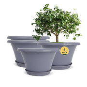 Quarut front view of 12 inch pots pack showing modern finish and utility
