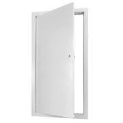 QWORK access door front view showing clean flush finish and professional look
