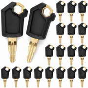 QWORK 20-pack front view showing packed replacement keys and benefits