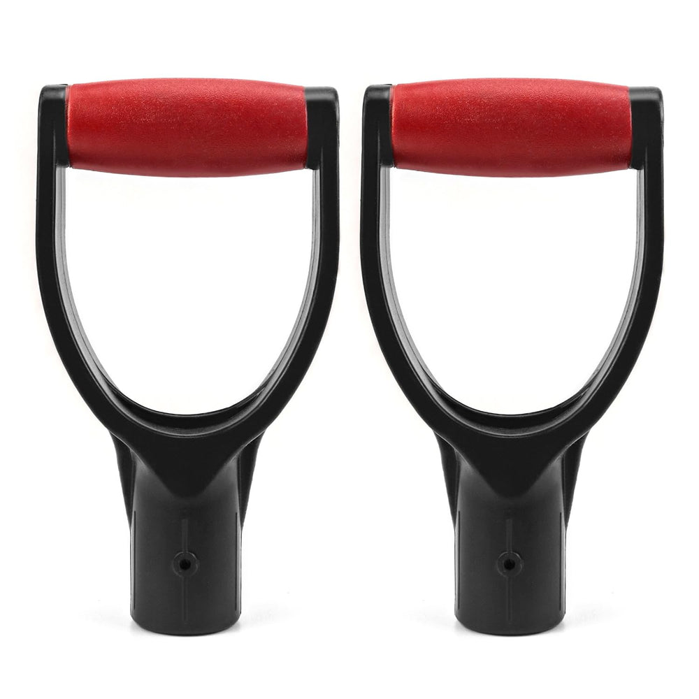 QWORK front view of two D-grip handles showing fit and finish