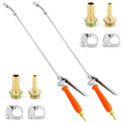 QWORK front view of two-metal replacement wands showing durable construction and fit